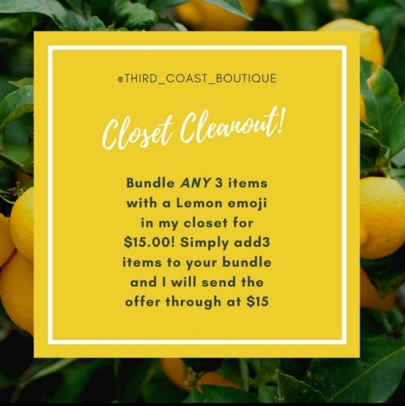 🍋 3 for $15 Summer off the shoulder poplin top - Picture 3 of 3